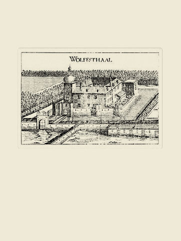 Schlossanlage Walterskirchen - Georg Matthäus Vischer, 1672